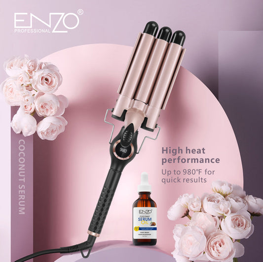 ENZO 3 Barrel Deep Hair Waver