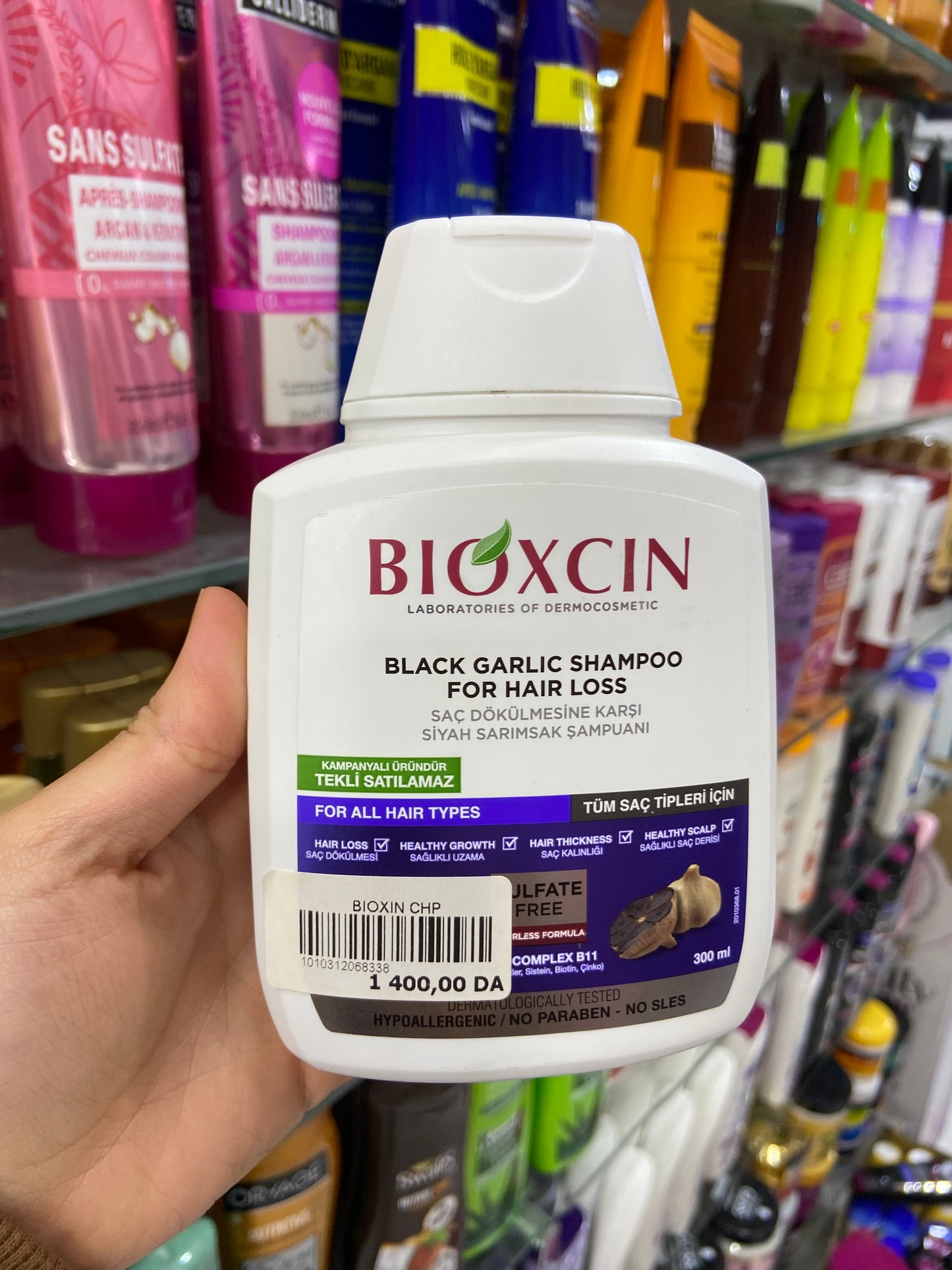 Shampooing bioxin