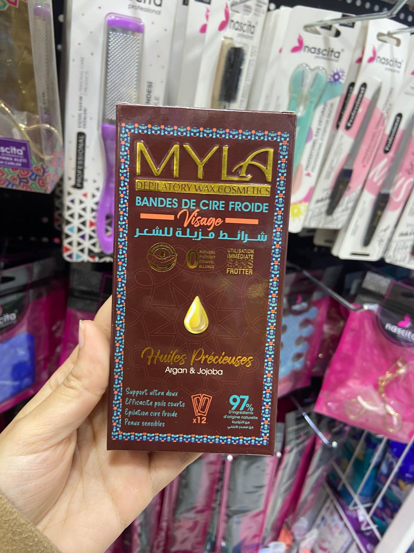 Cire myla visage