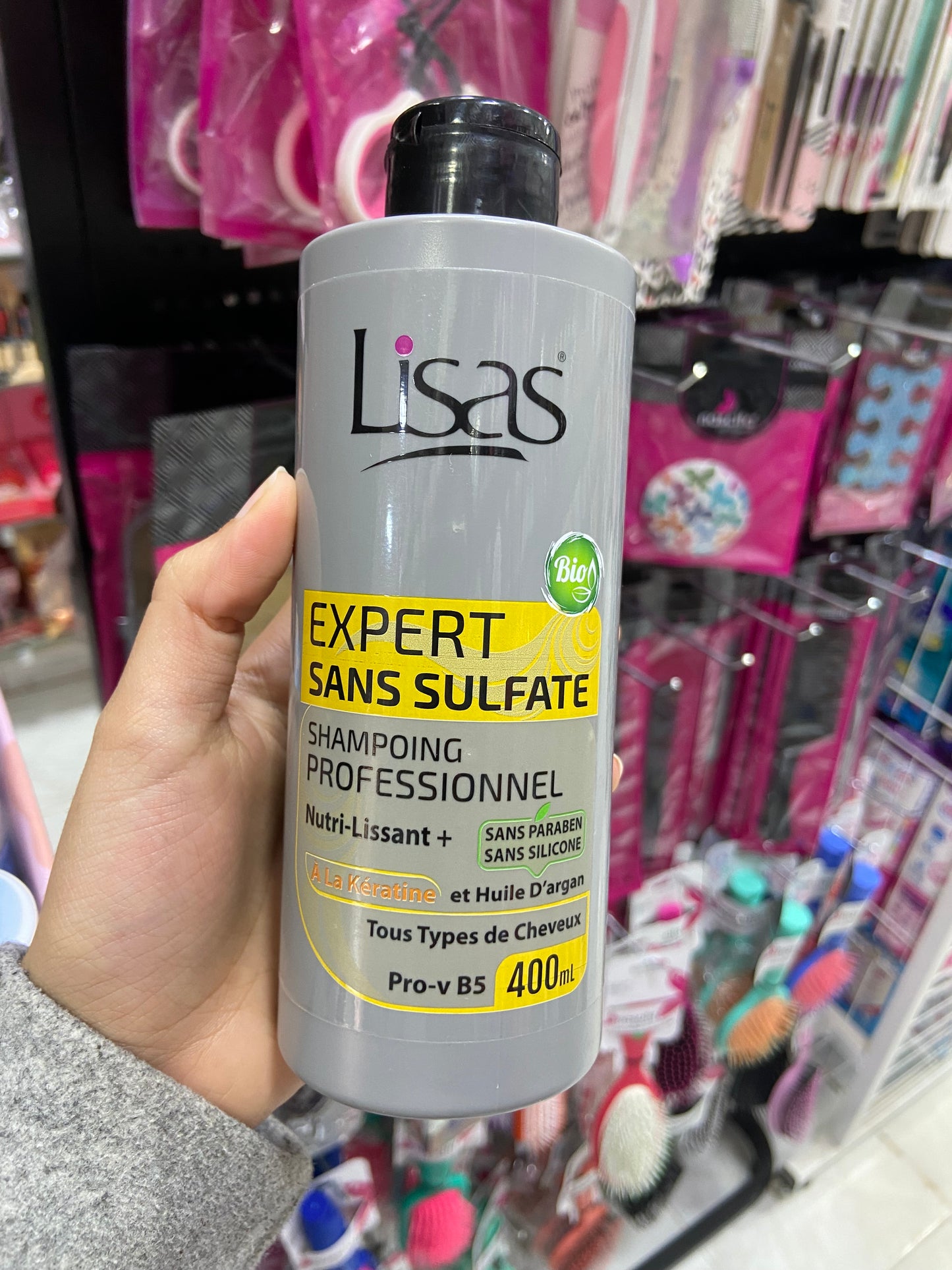 Shampoing Lisas Sans sulfate