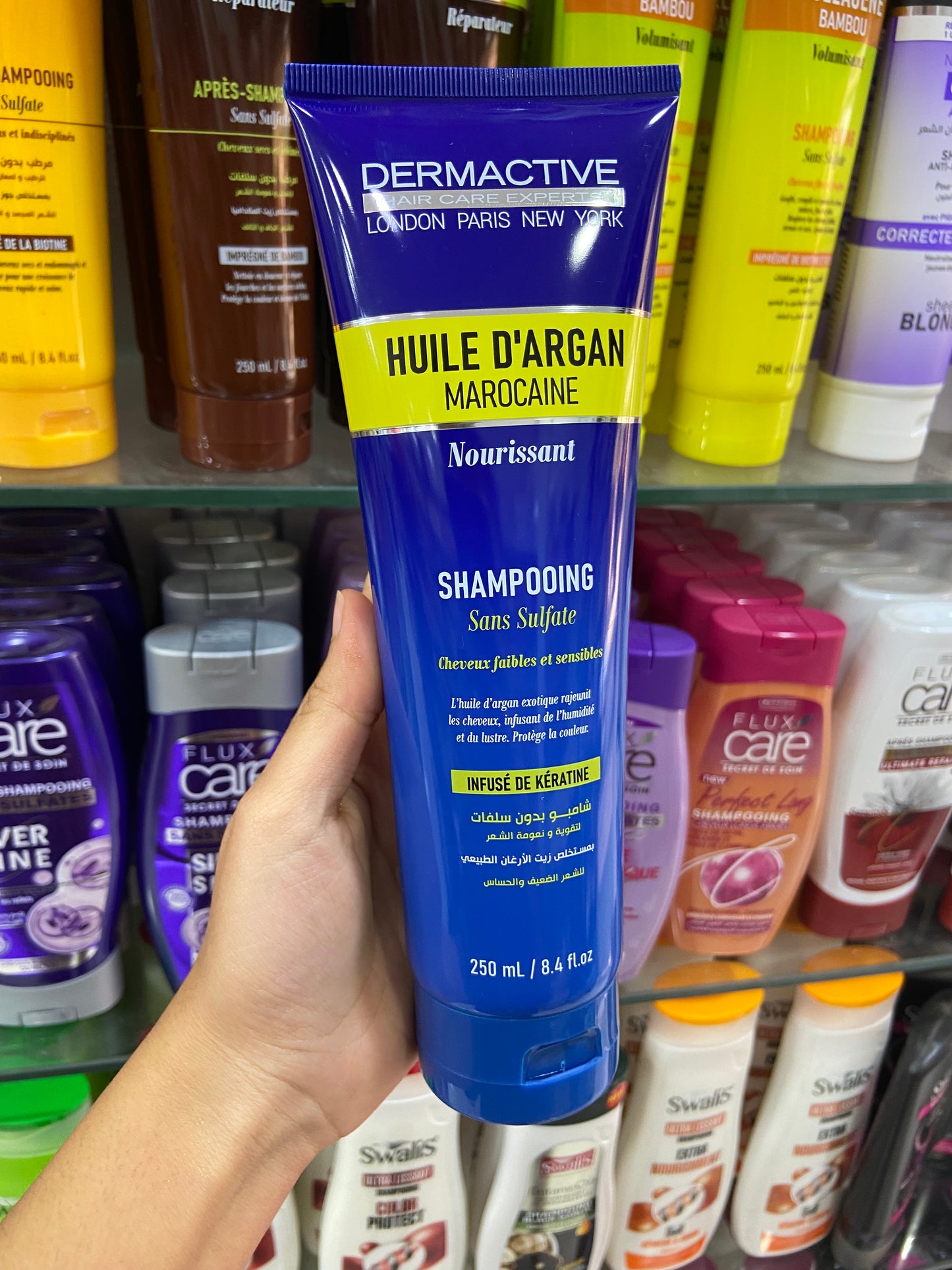 Shampooing Dermactive sans sulfate