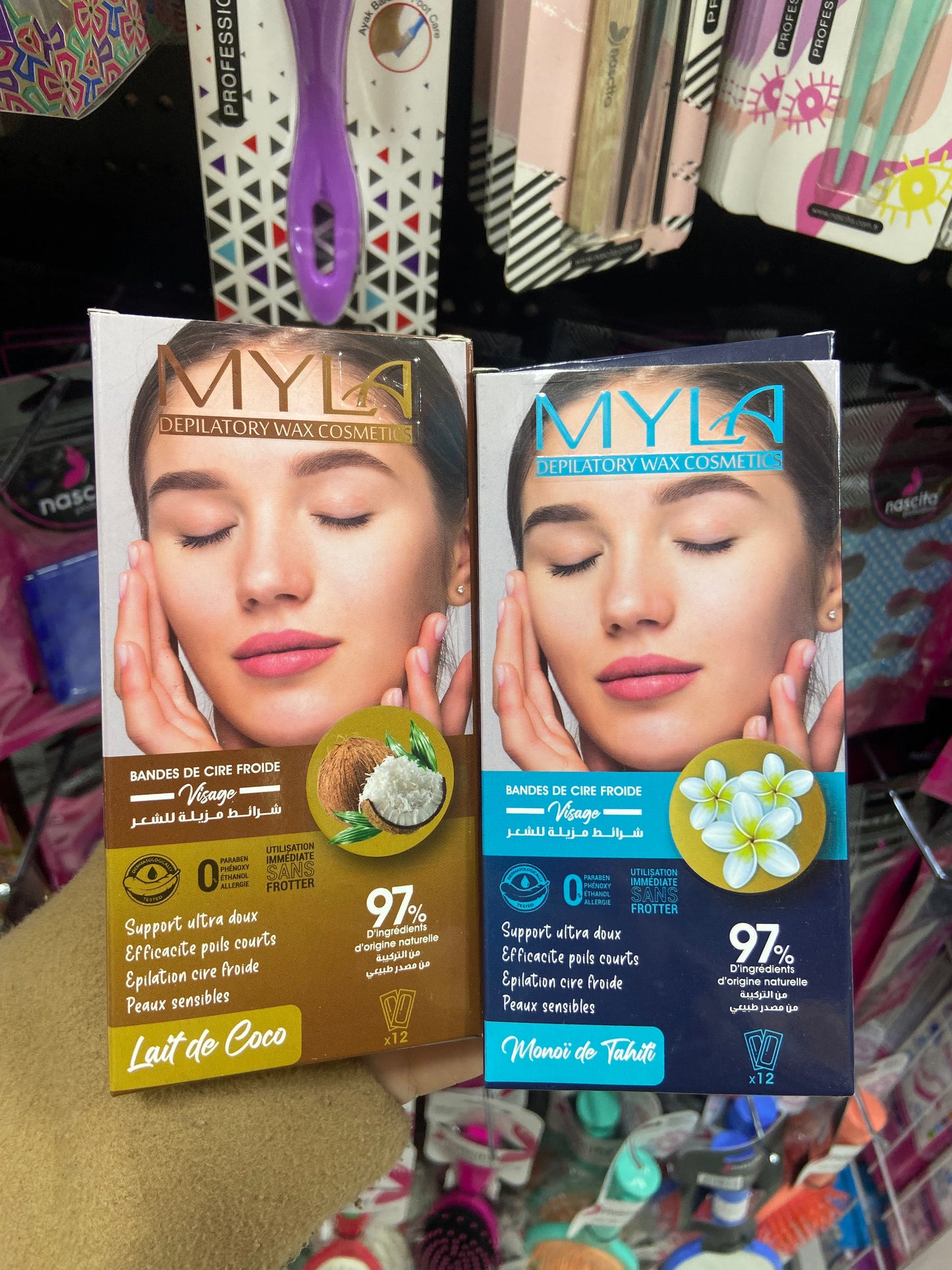 Cire myla visage