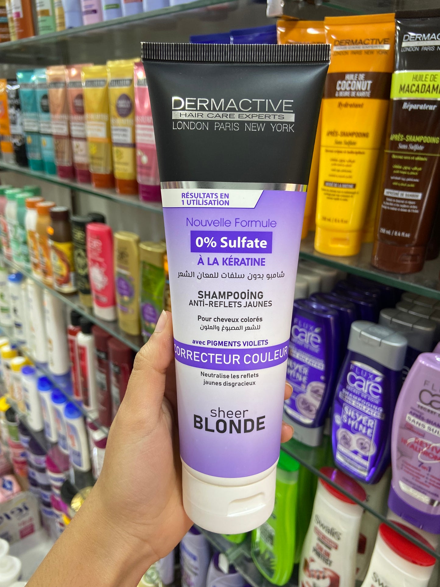 Shampooing Dermactive sans sulfate