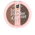 Eyebrow powder duo 02 mellom brun/brun