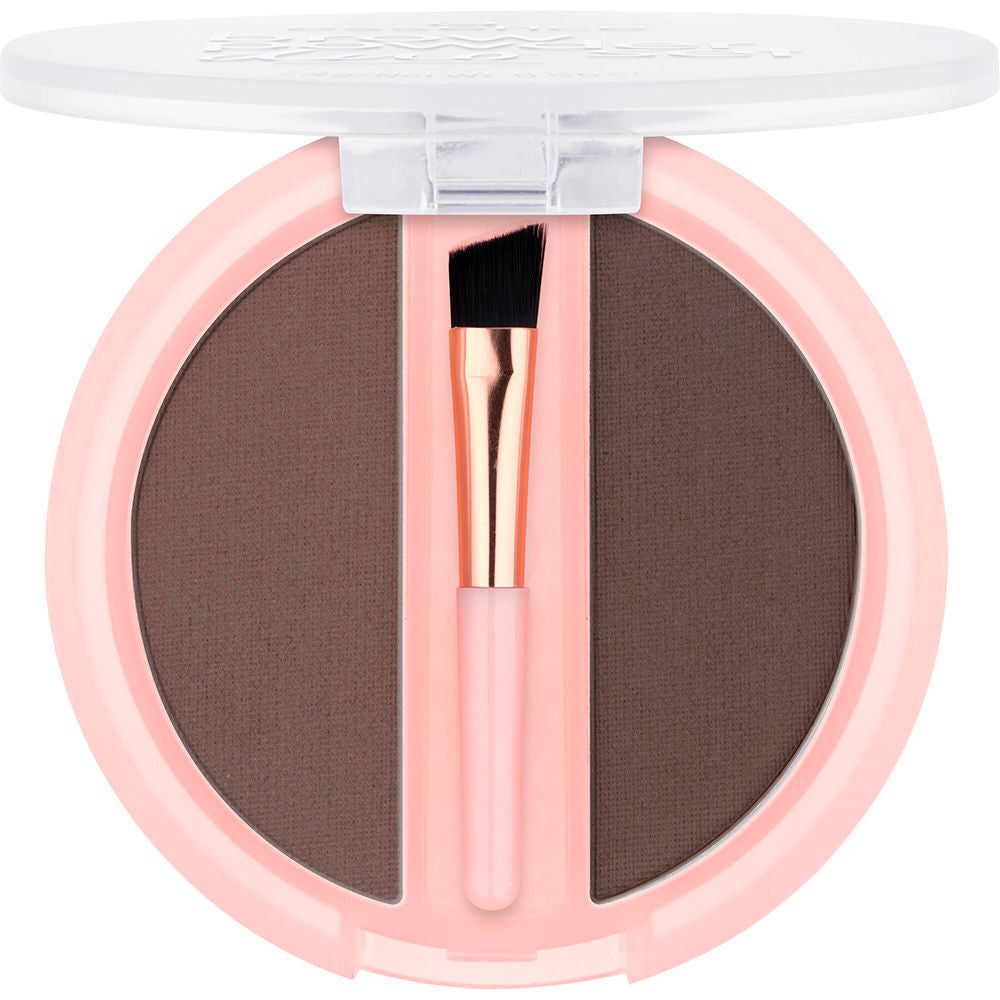 Eyebrow powder 03 mørk brun/brunsvart
