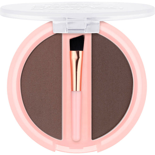 Eyebrow powder 03 mørk brun/brunsvart