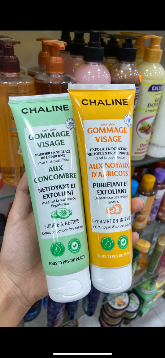 Gommage chaline