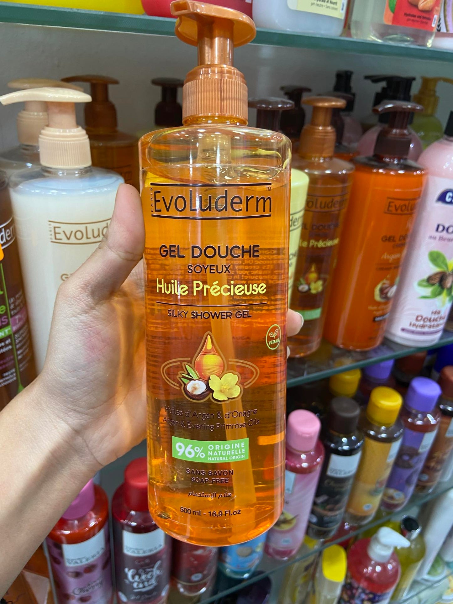 Gel douche evoluderm