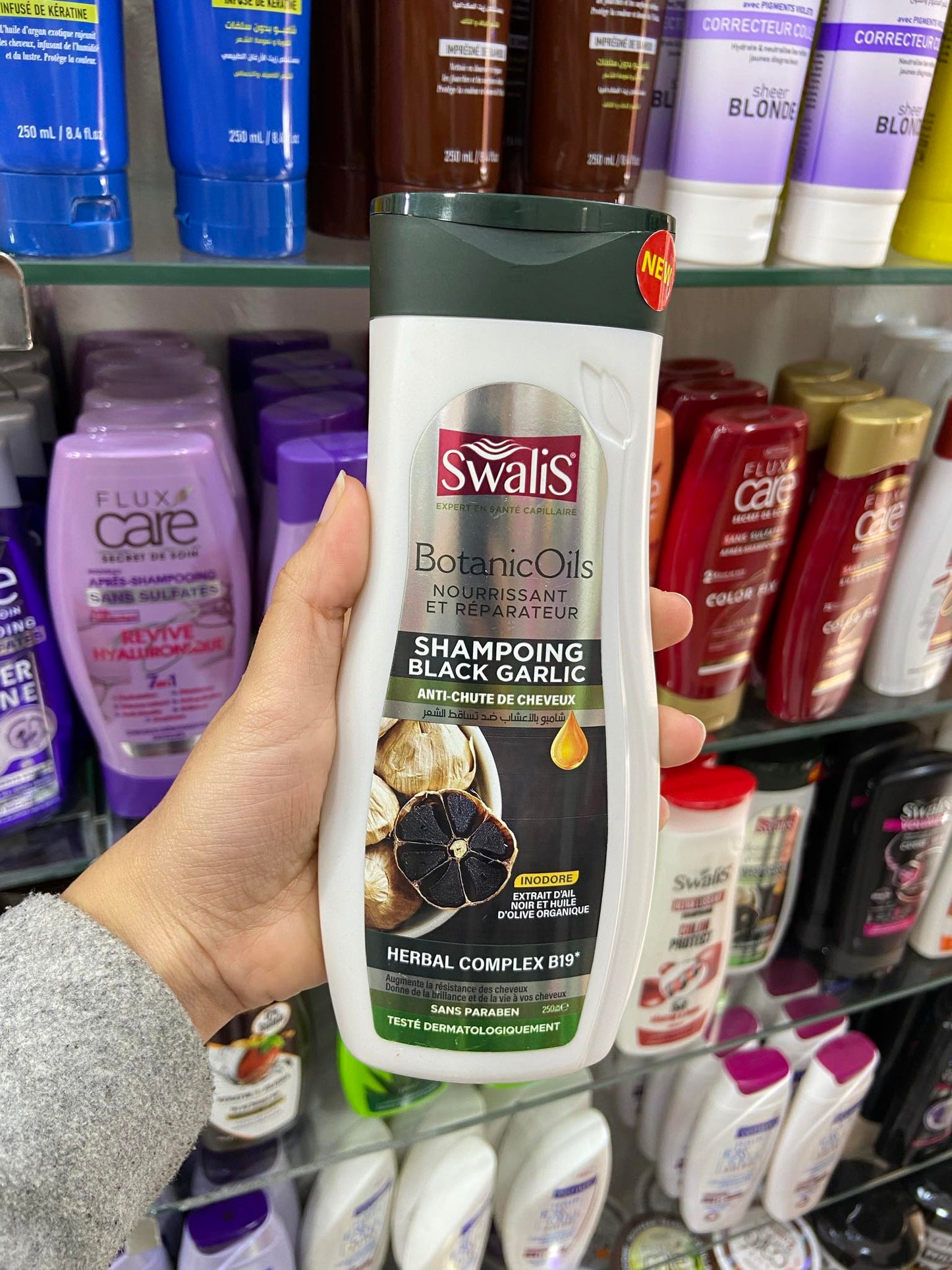 Shampooing swalis