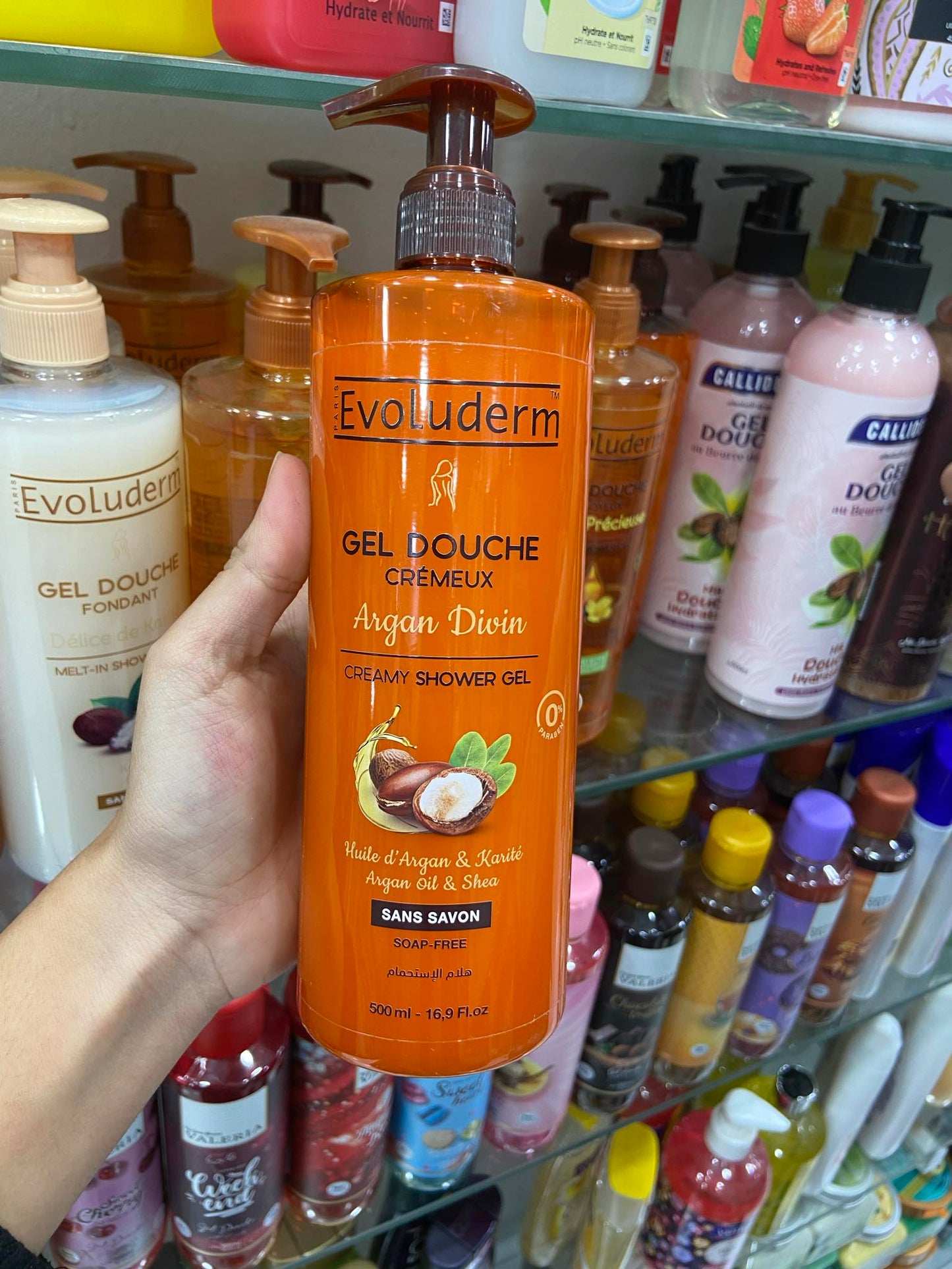 Gel douche evoluderm