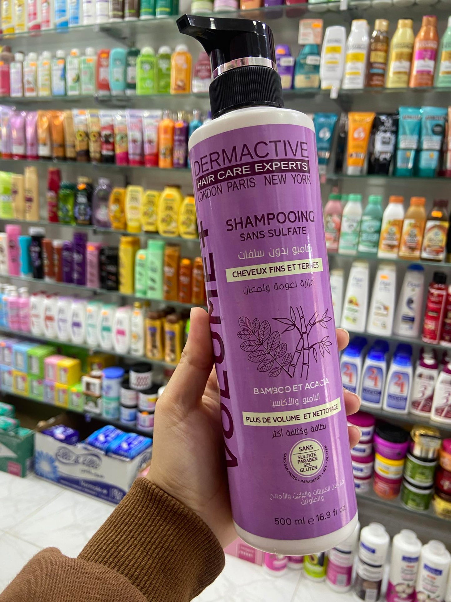 Shampooing dermactive 500ml