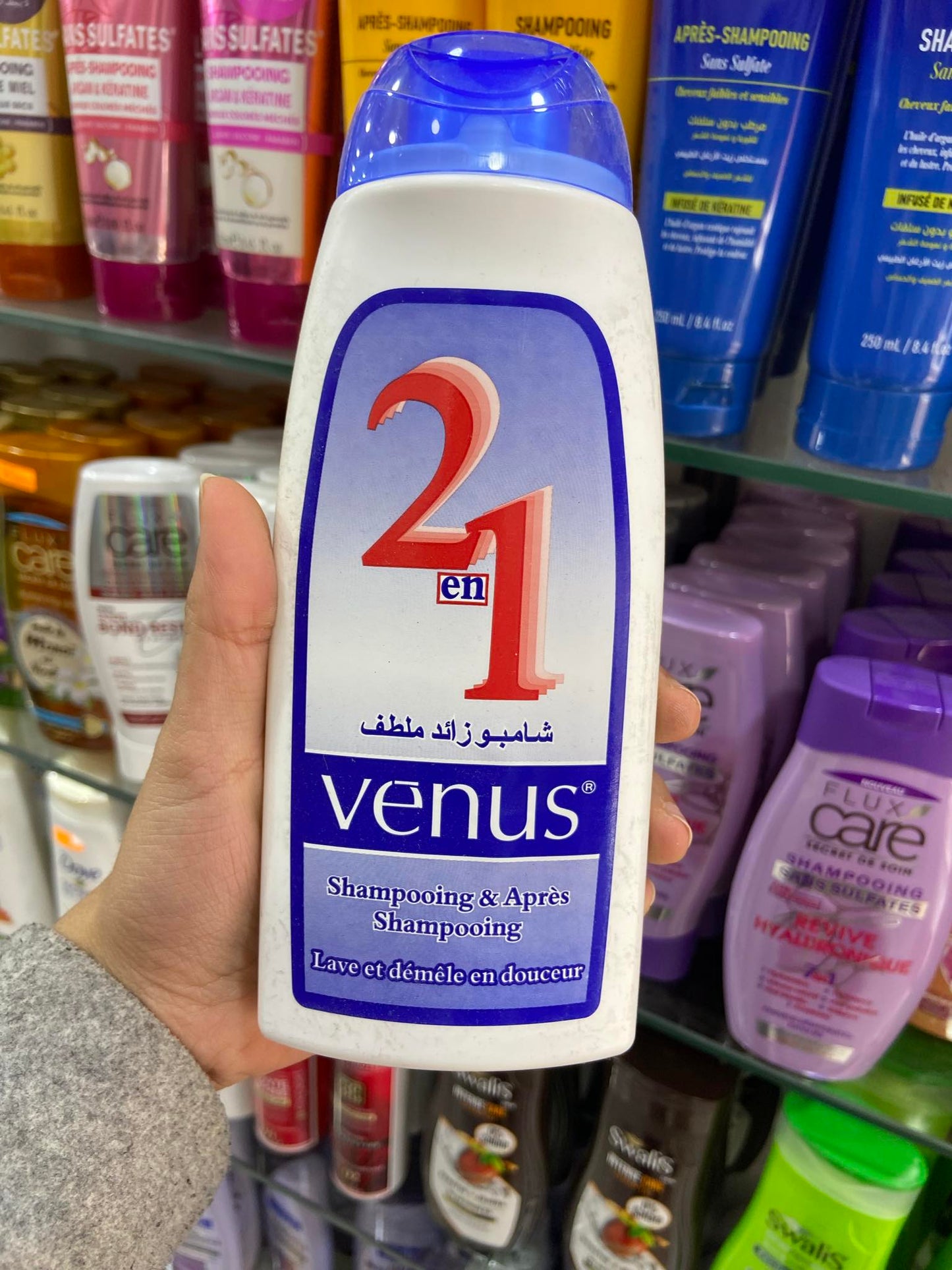 Shampooing venus