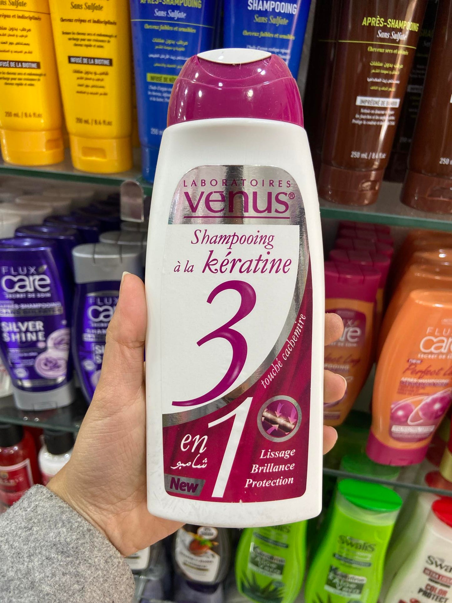 Shampooing venus