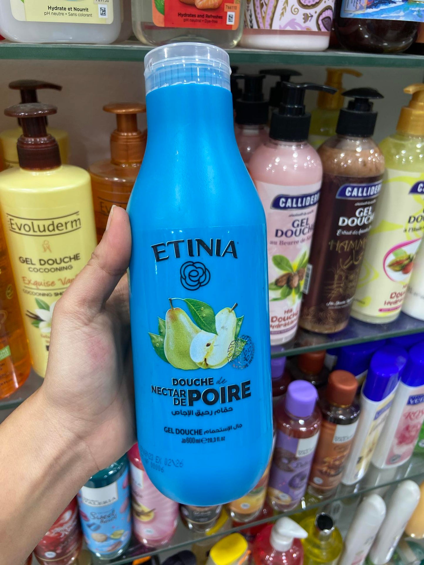 Gel douche ETINIA