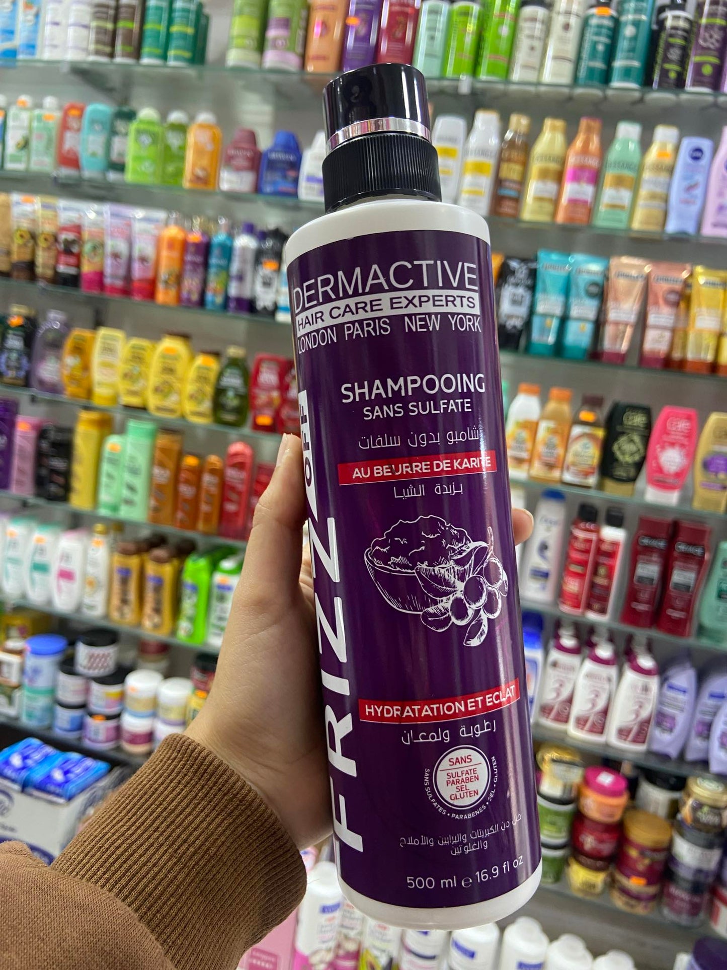 Shampooing dermactive 500ml