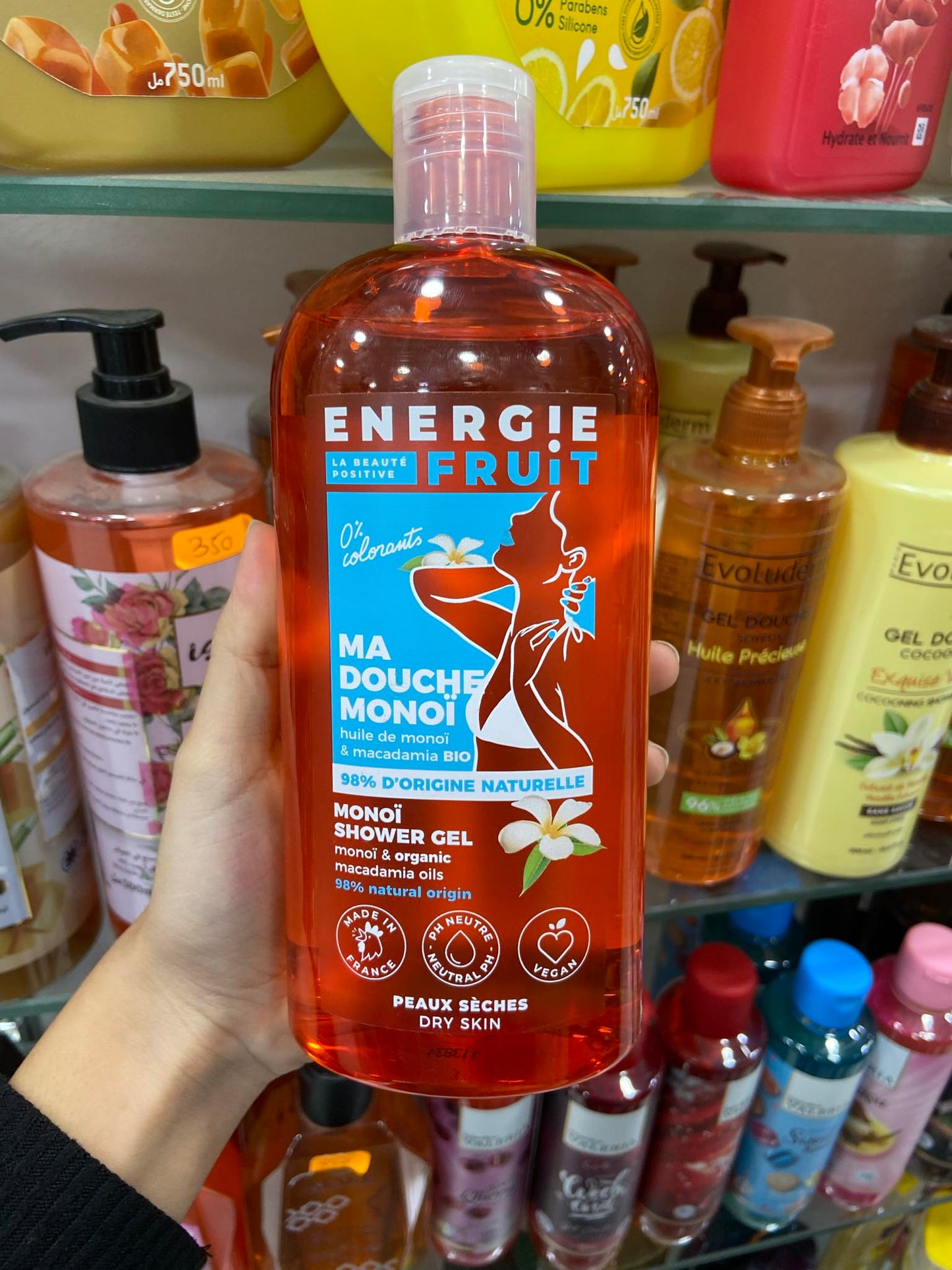 Gel douche énergie fruit